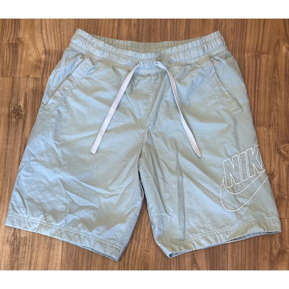 Men’s Nike Sportswear Woven Alumni Flow Shorts Men's Small Mint Green - Picture 1 of 6